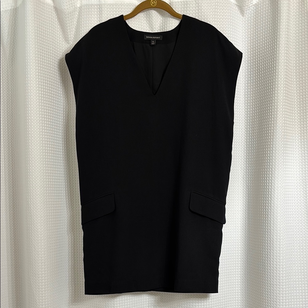Banana Republic Black Sleeveless Dress